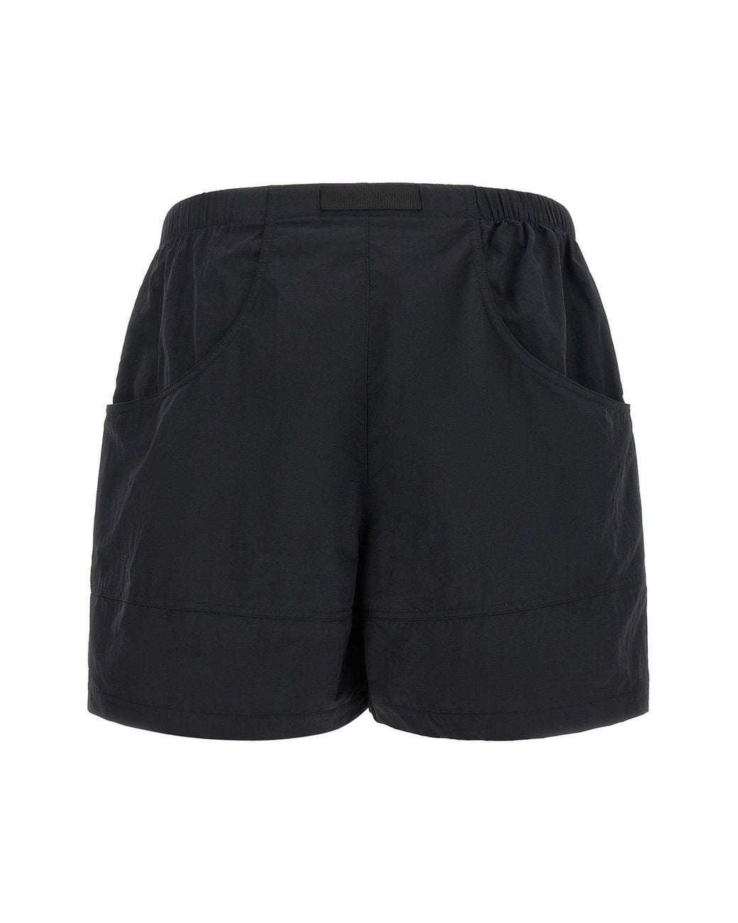 The North Face Black Bermuda Shorts With Integrated Belt for men