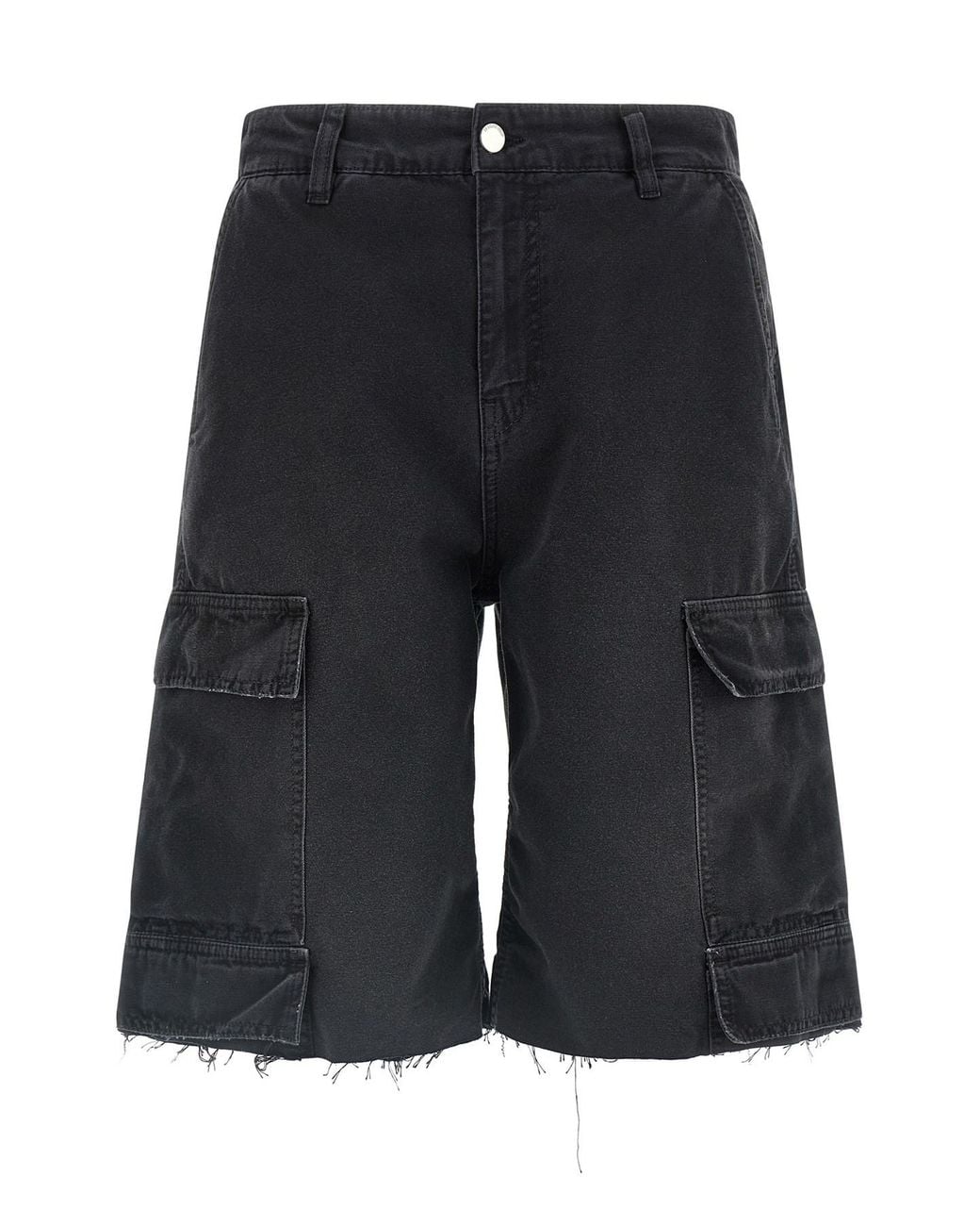 44 Label Group Black 'cargo Short ()' Bermuda Shorts for men