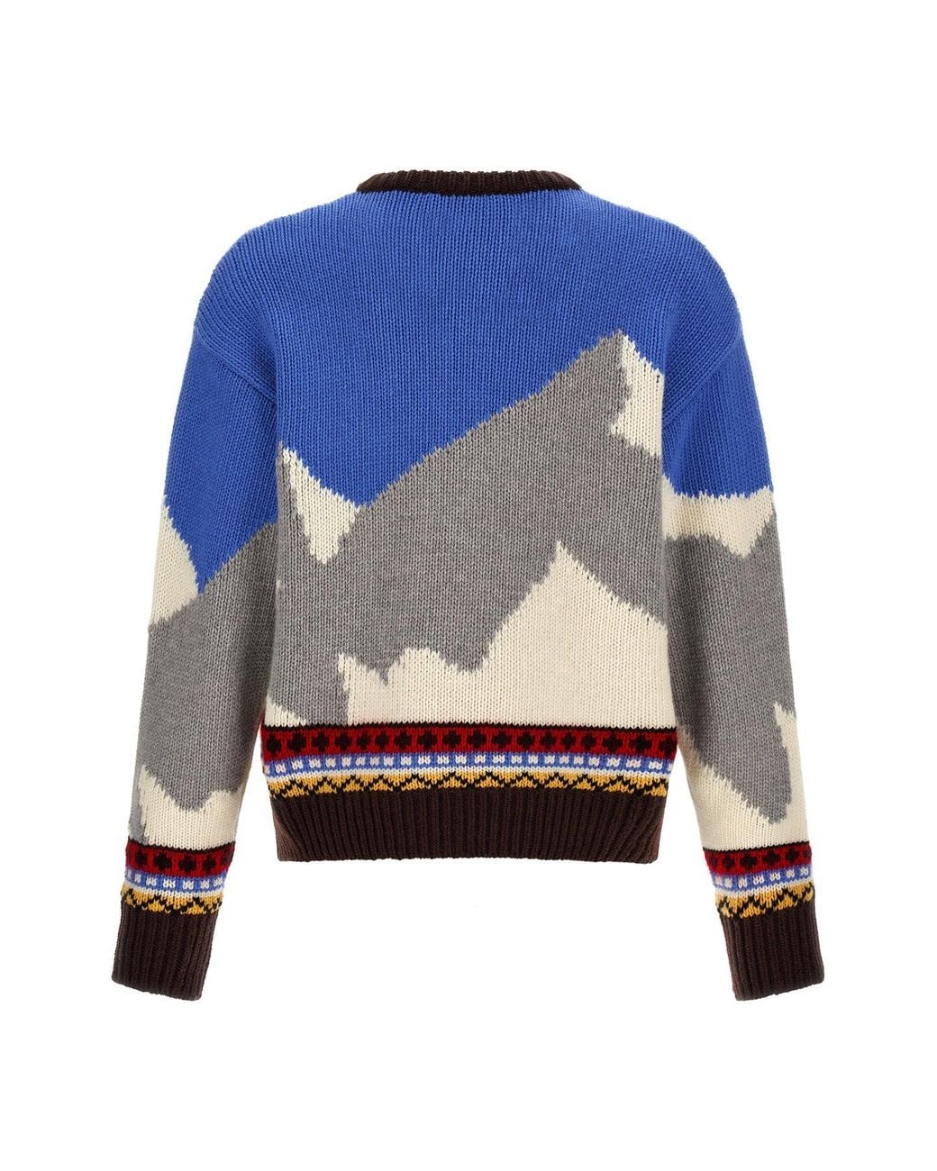 DSquared² Blue 'Snowy Dream' Sweater for men