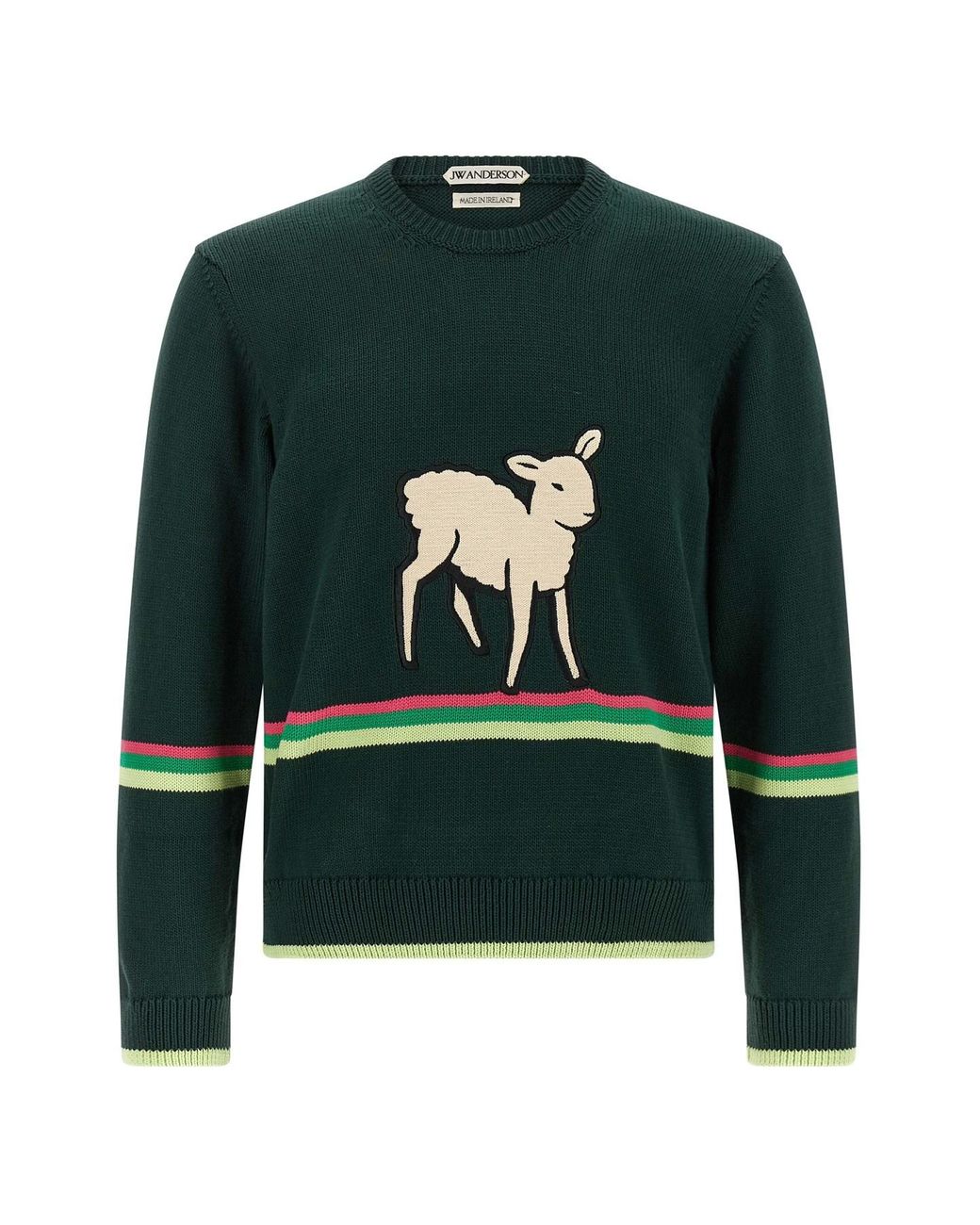 J.W. Anderson Green 'sheep' Sweater for men