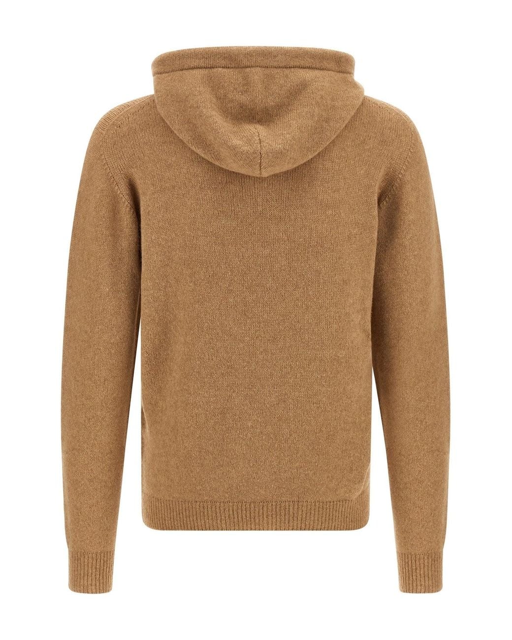 Roberto Collina Kapuzenpullover in Brown für Herren