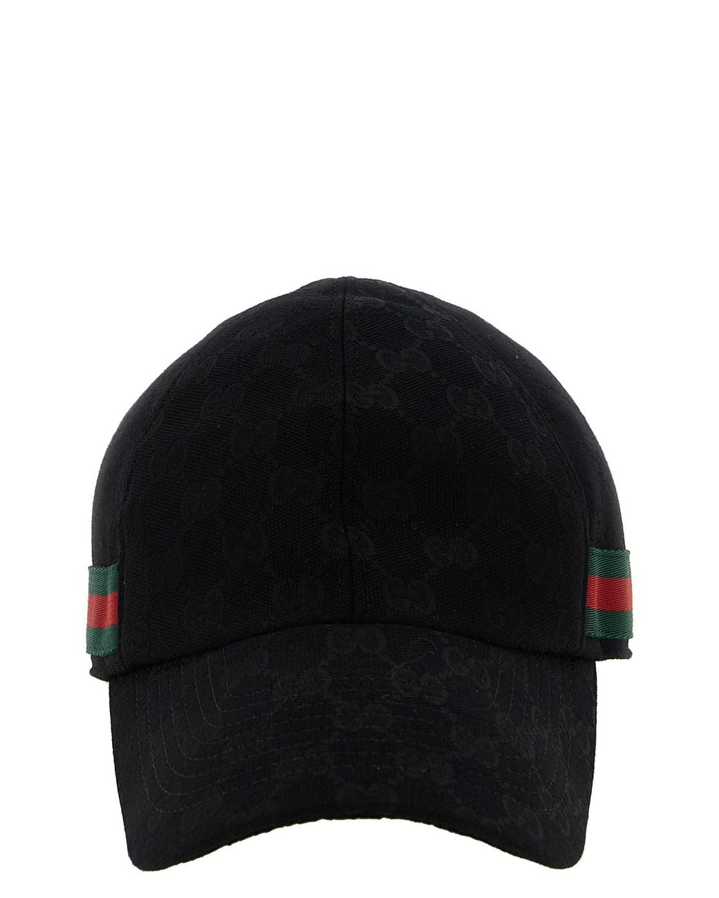 Gucci Black Gg Fabric Cap for men