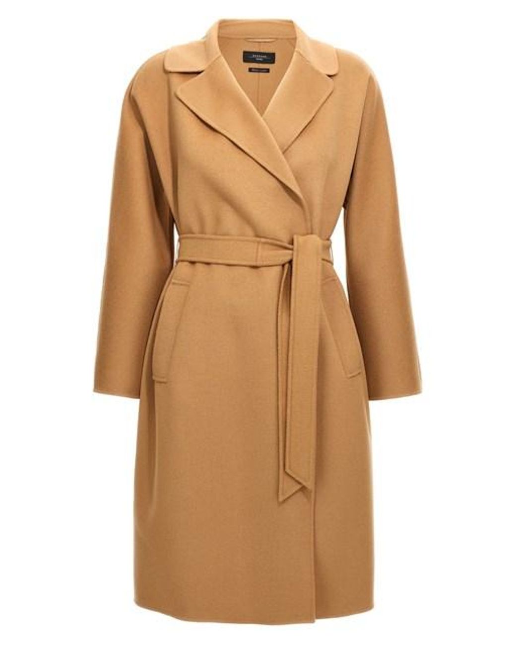 コート WEEKEND MAX MARA 'Civida' coat Brown Weekend by Maxmara 'civida' Coat in Brown | Lyst