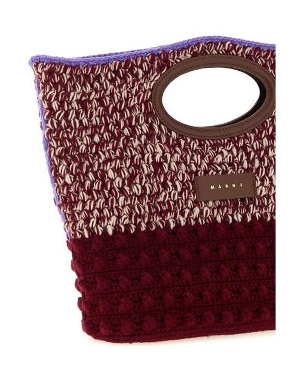 Borsa A Mano 'Knotty' di Marni in Red