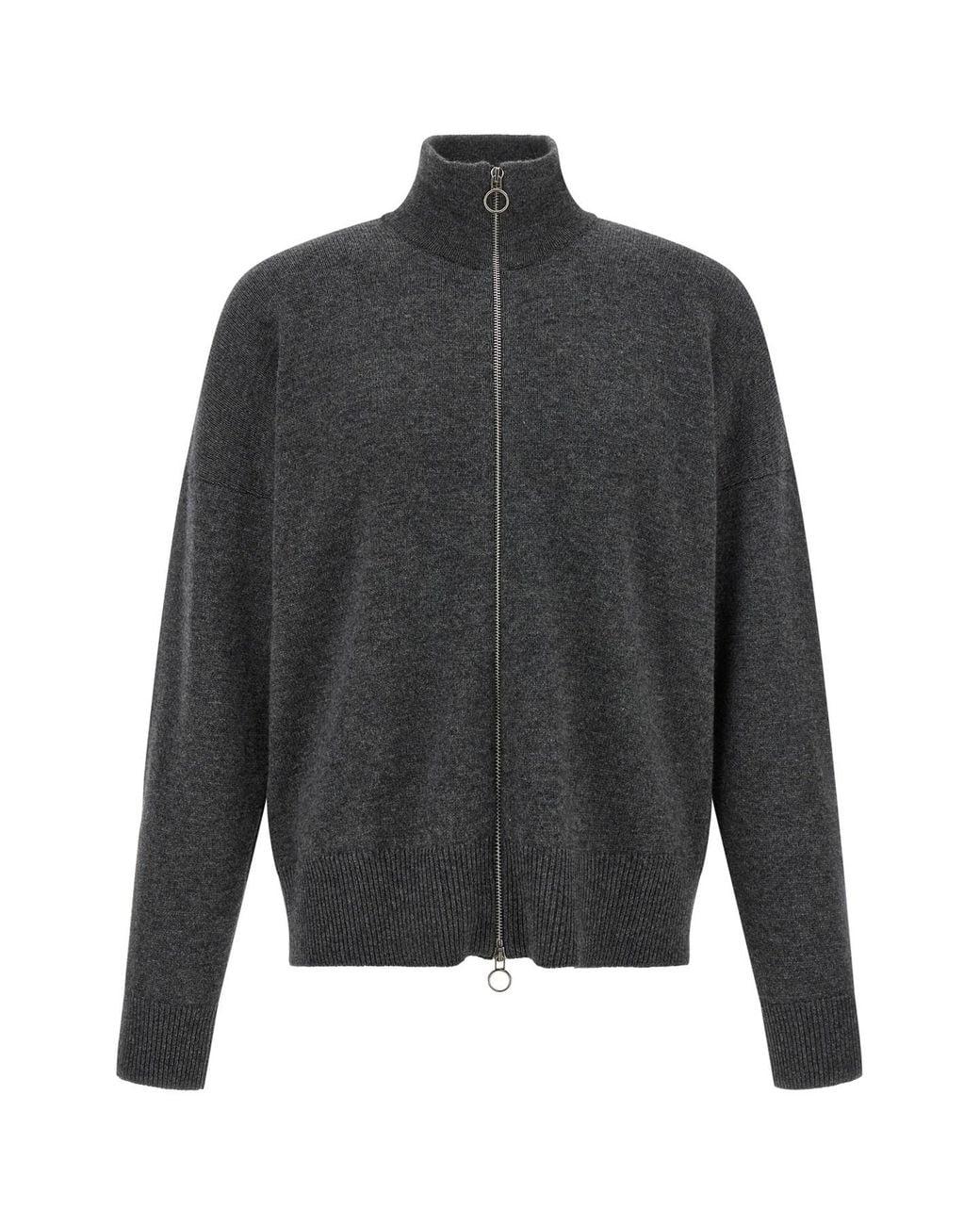LARMERI STUDIO Gray 'camionair' Cardigan
