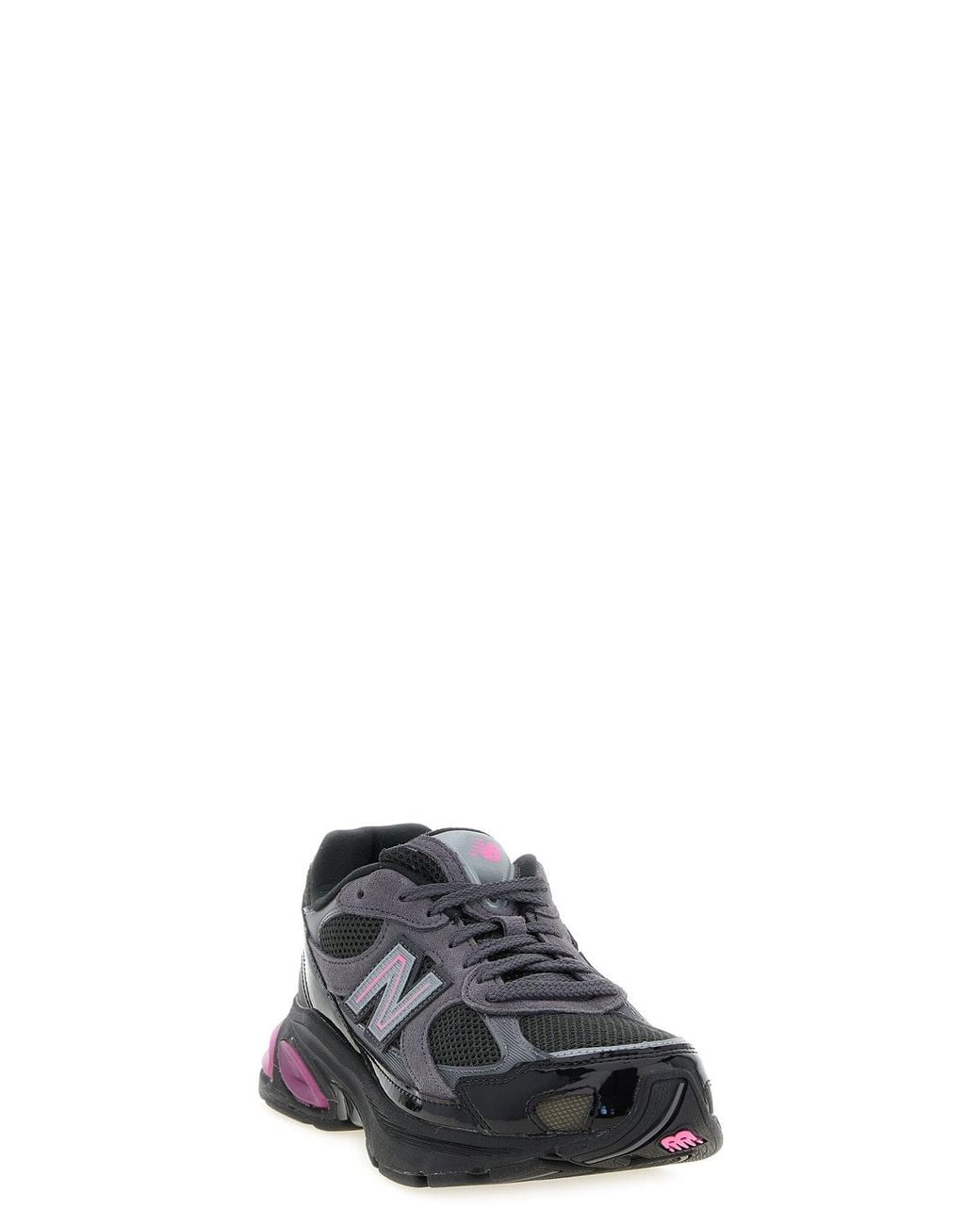 New Balance Black Sneaker With Contrasting Inserts