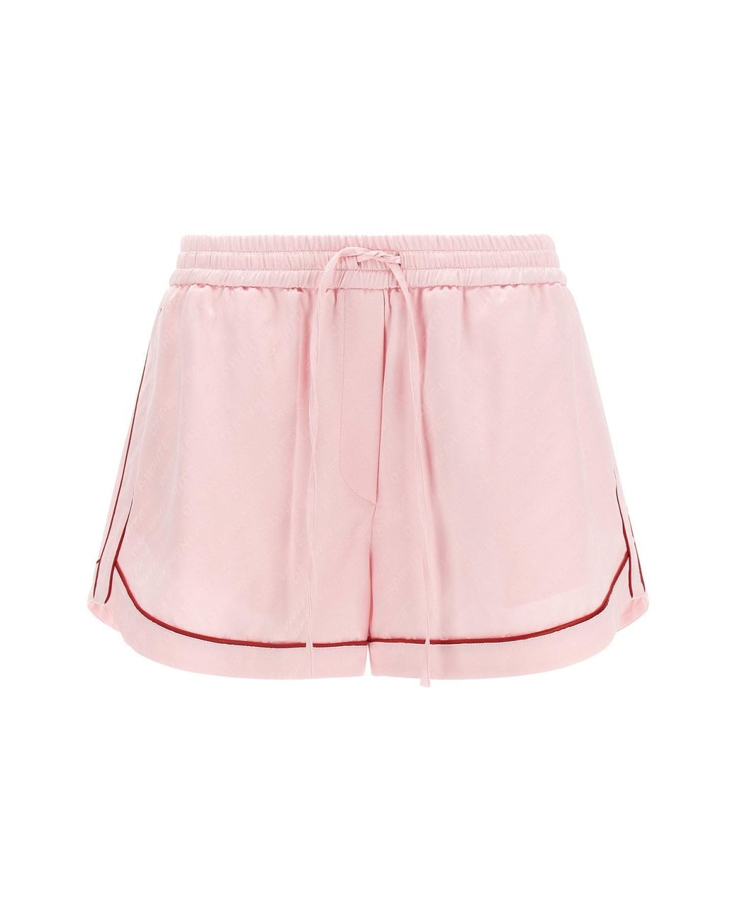 Off-White c/o Virgil Abloh Pink 'jacquard Satin Pajama' Shorts