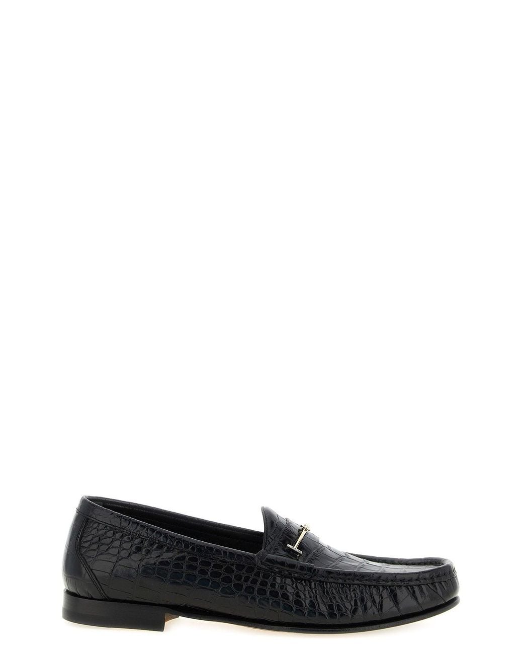 Tom Ford Black Ripley Loafers for men