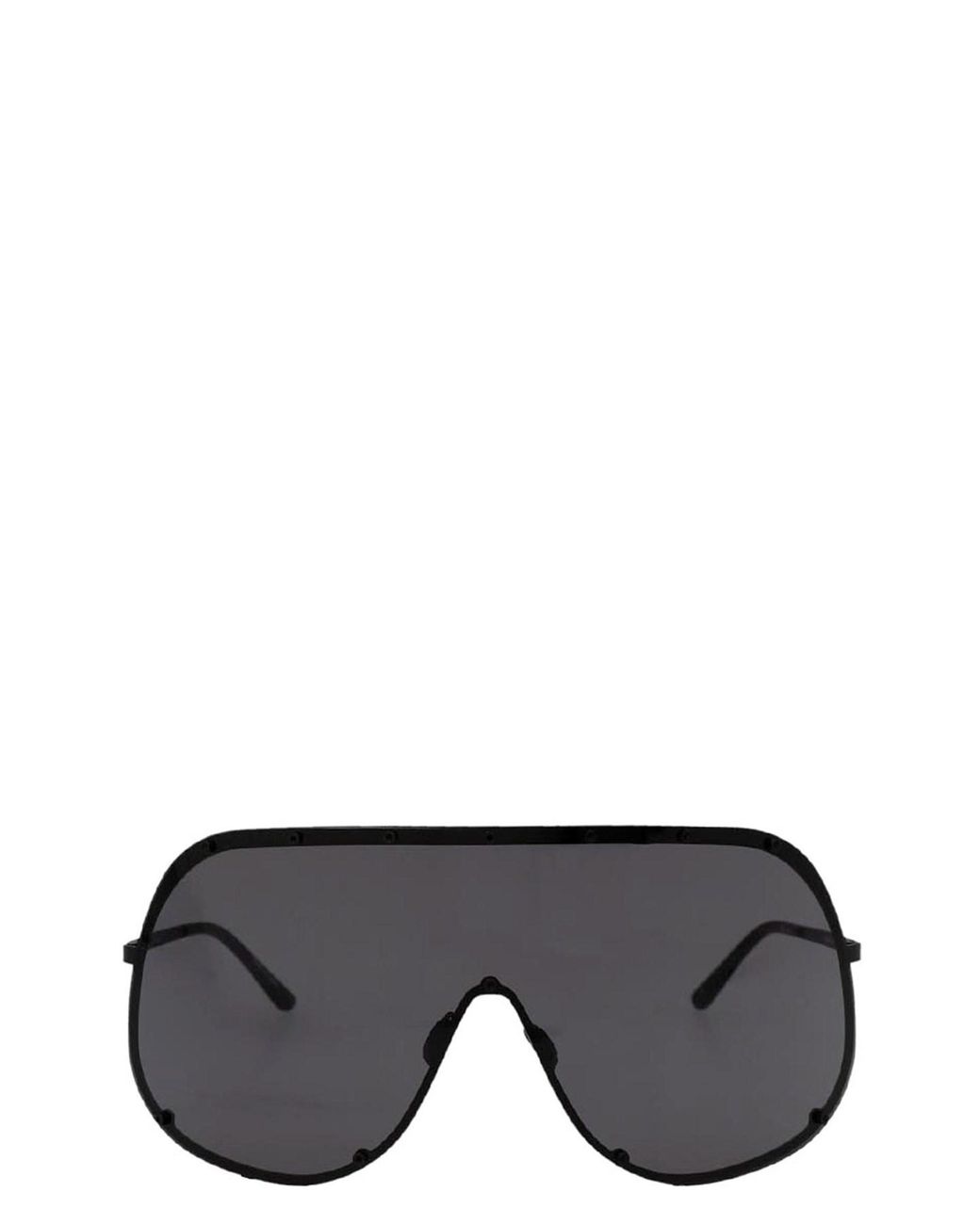 Rick Owens Gray 'shield' Sunglasses for men