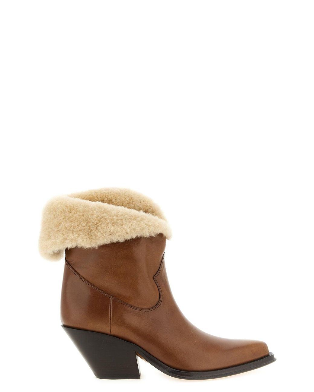 Chloé Brown 'Azelan' Ankle Boot
