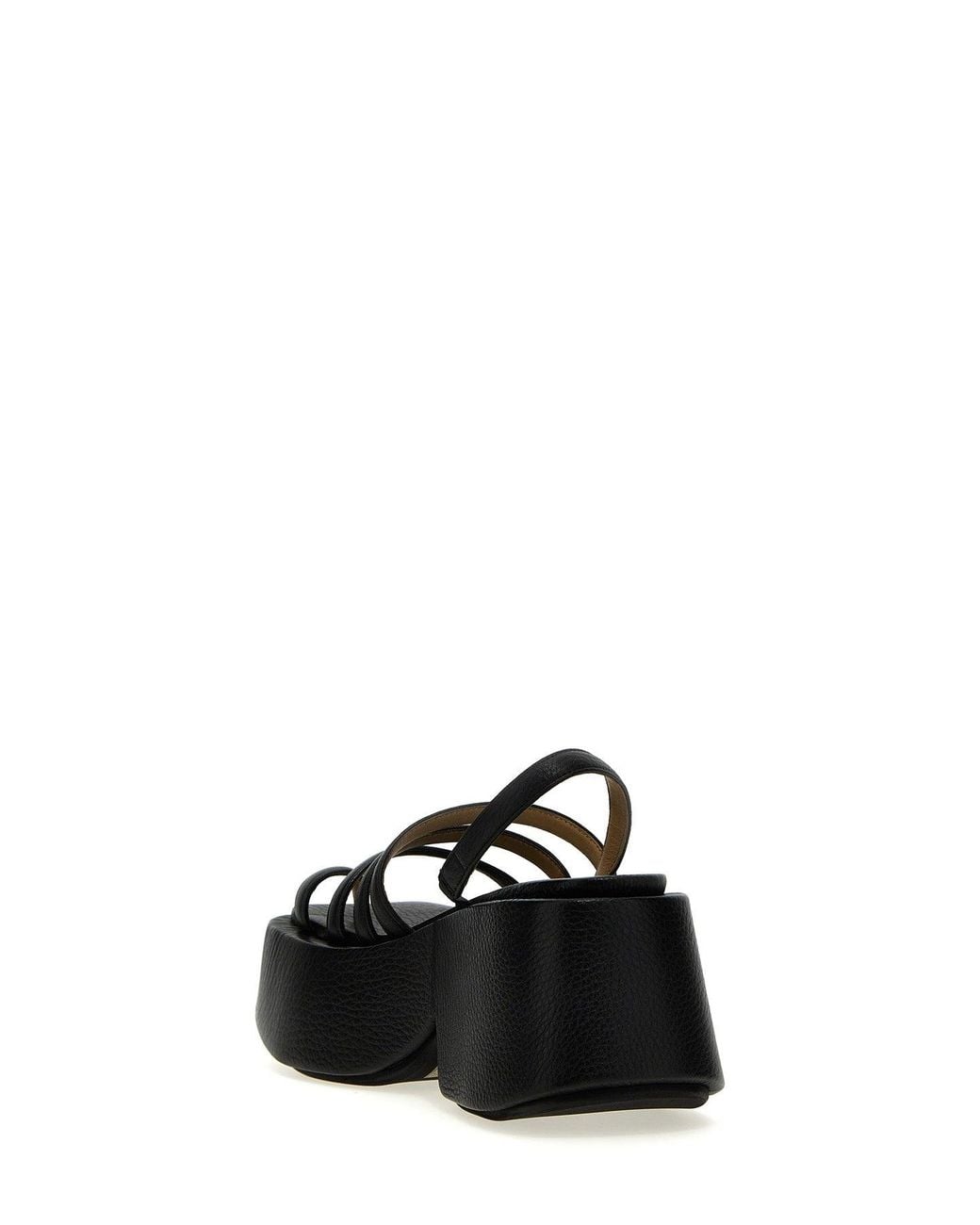 Marsèll Black 'Zeppo' Sandal