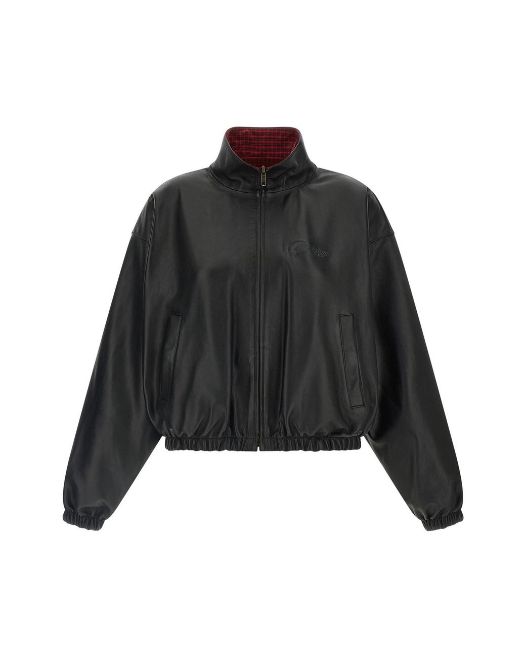 Balenciaga Black Reversible Leather Jacket