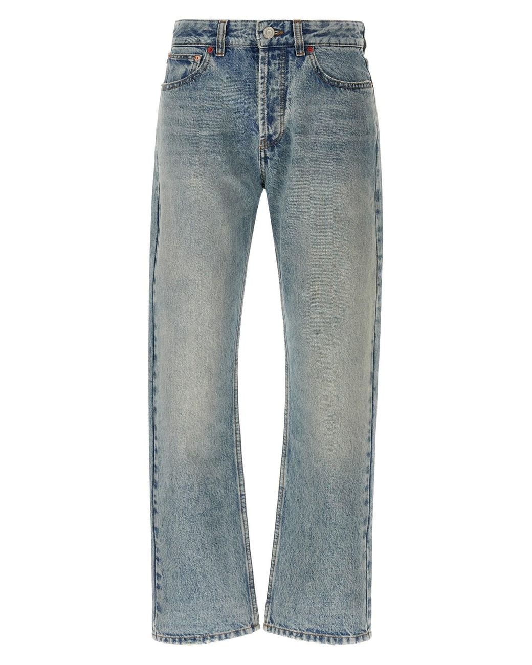 Isabel Marant Blue 'daya' Cropped Jeans