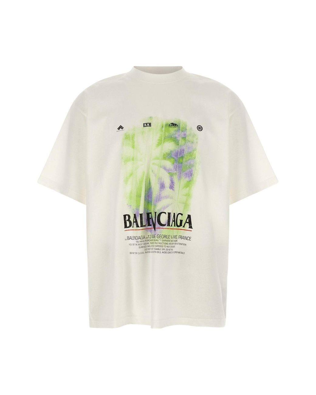 Balenciaga White 'the Window' T-shirt for men