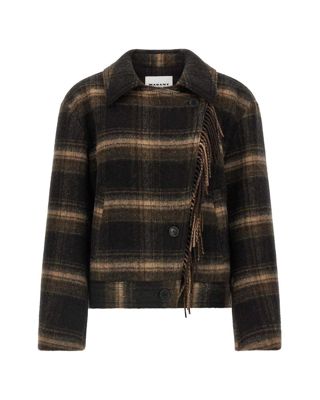 Isabel Marant Black Galeane Cropped Jacket