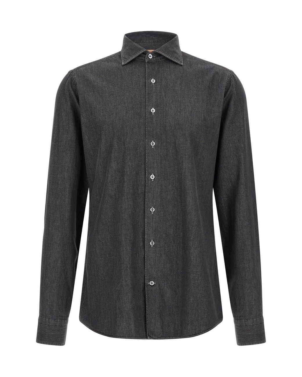 Borriello Black 'napoli' Denim Shirt for men