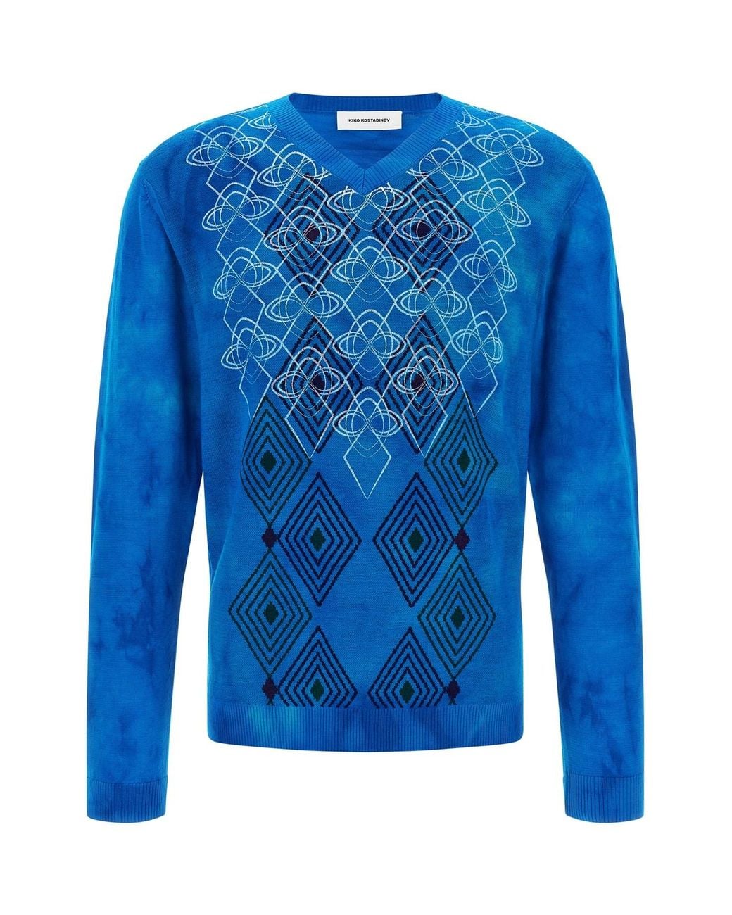 Kiko Kostadinov Blue 'hatha' Sweater for men
