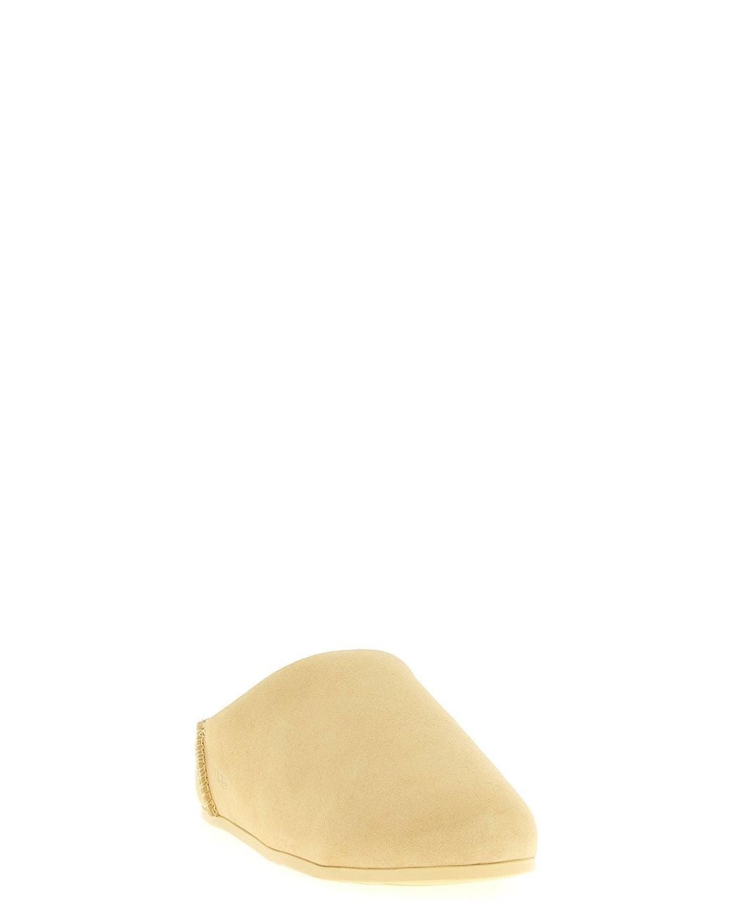 Ugg Natural Flat Shoes 'Elea Slip-On'