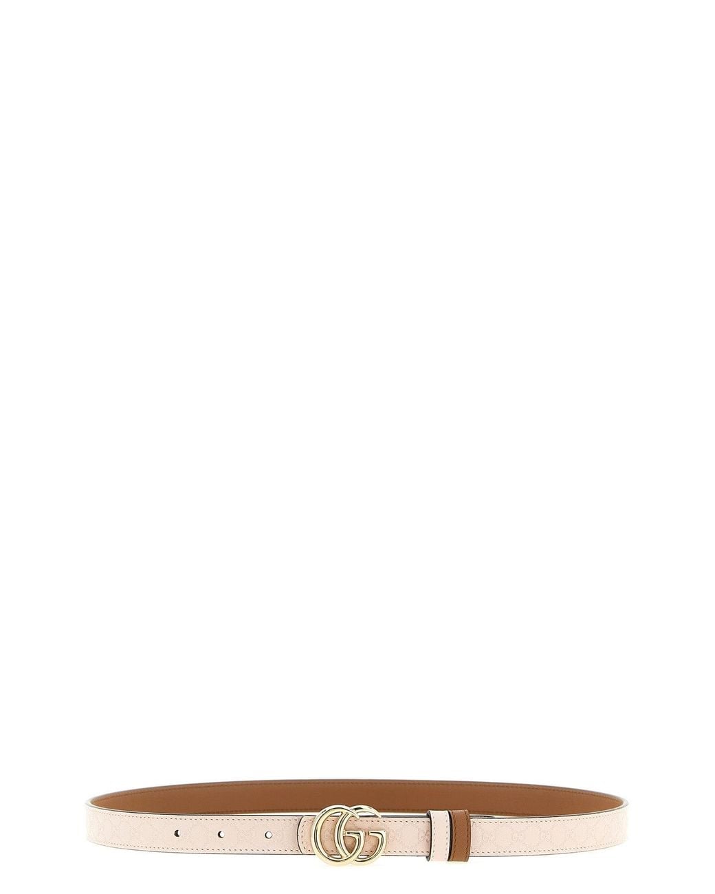 Gucci Multicolor 'Gg Marmont' Reversible Belt