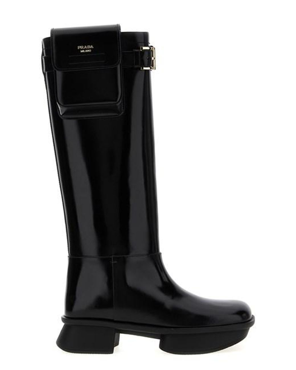 PRADA 'Equal' boots プラダ イコール ブーツ Prada 'Equal' Boots in Black | Lyst