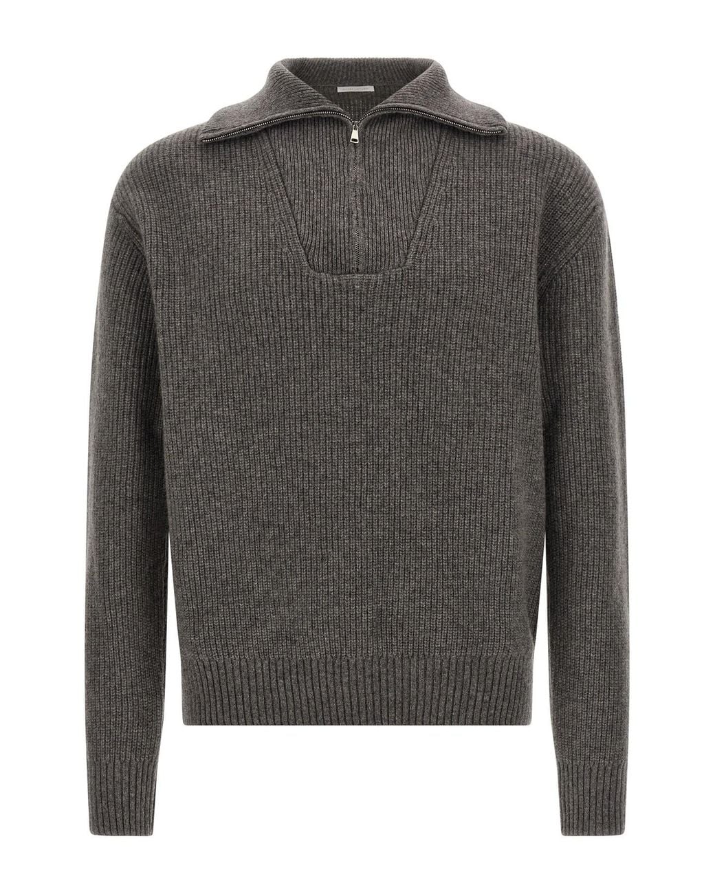 Oliver Lattughi Gray 'Costa Inglese' Sweater for men
