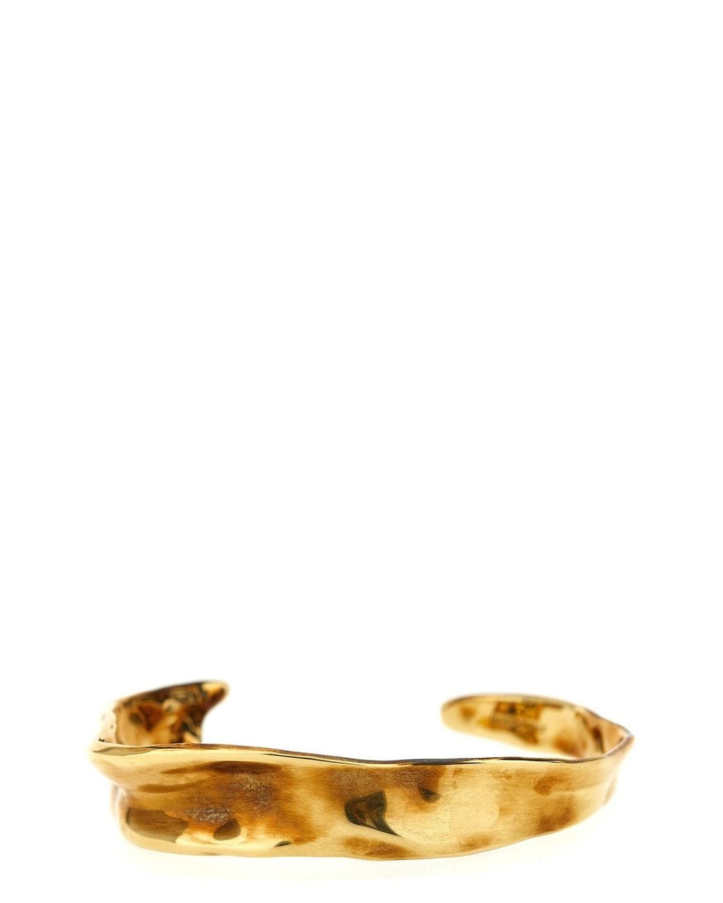 Dries Van Noten Brown 'embroidered Cuff' Bracelet