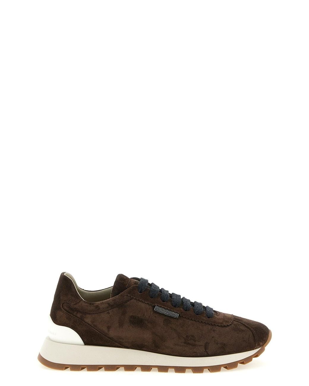 Brunello Cucinelli Brown Runners Sneakers
