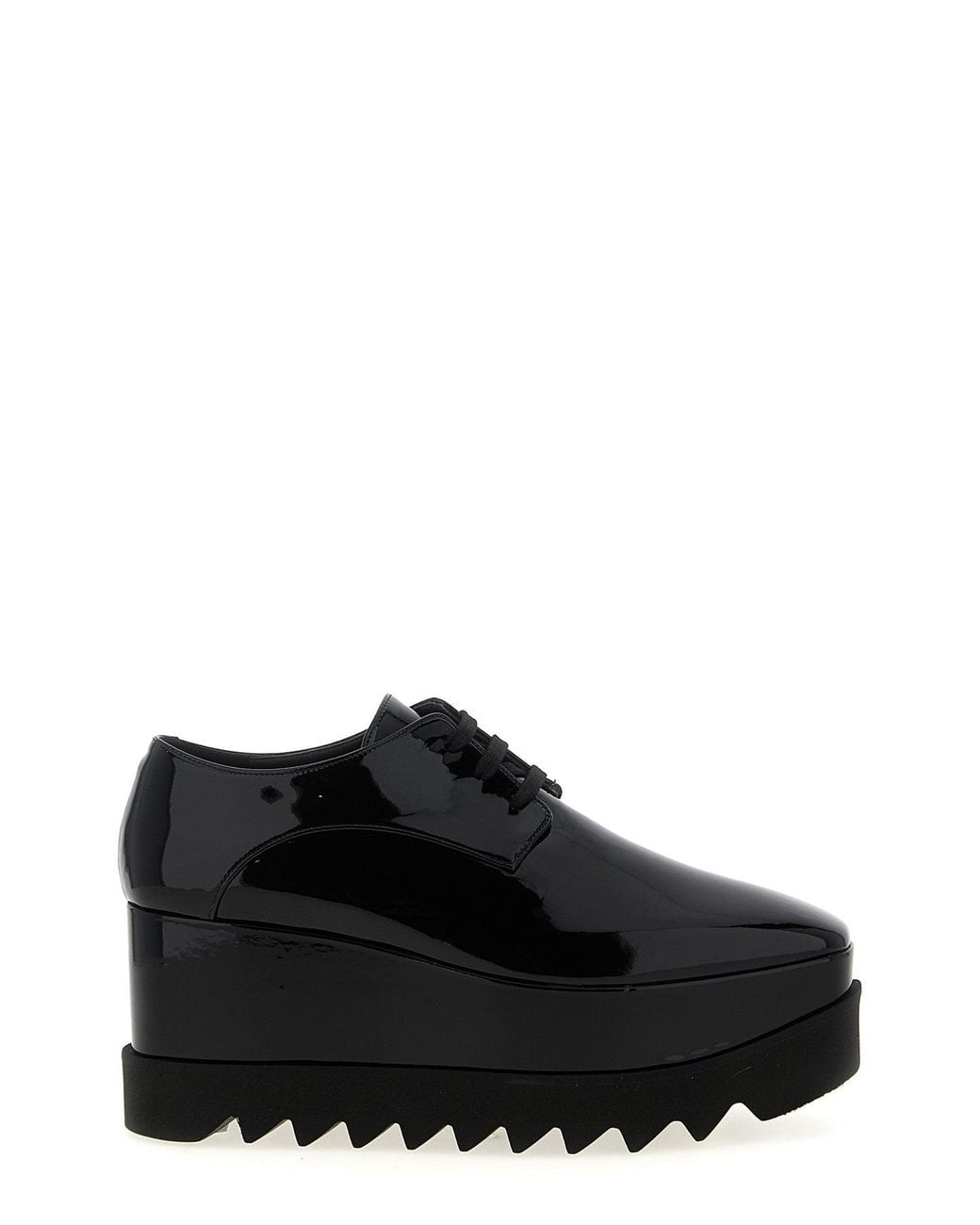 Stella McCartney Black "Monochrome Elyse" Stellabration Capsule Wedges