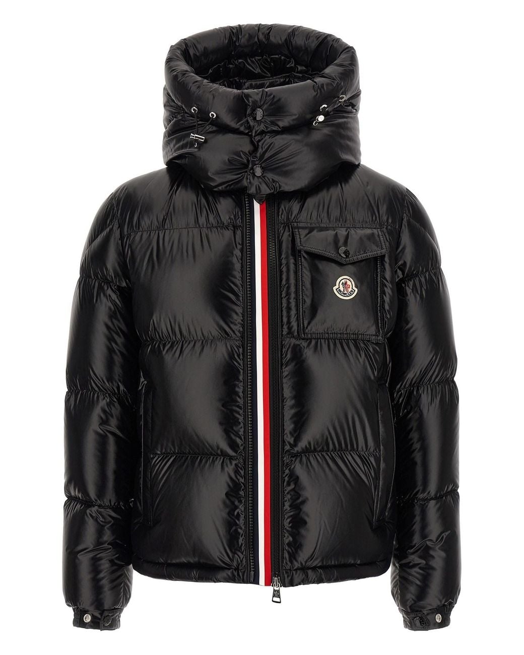 Moncler Black 'montbeliard' Down Jacket for men