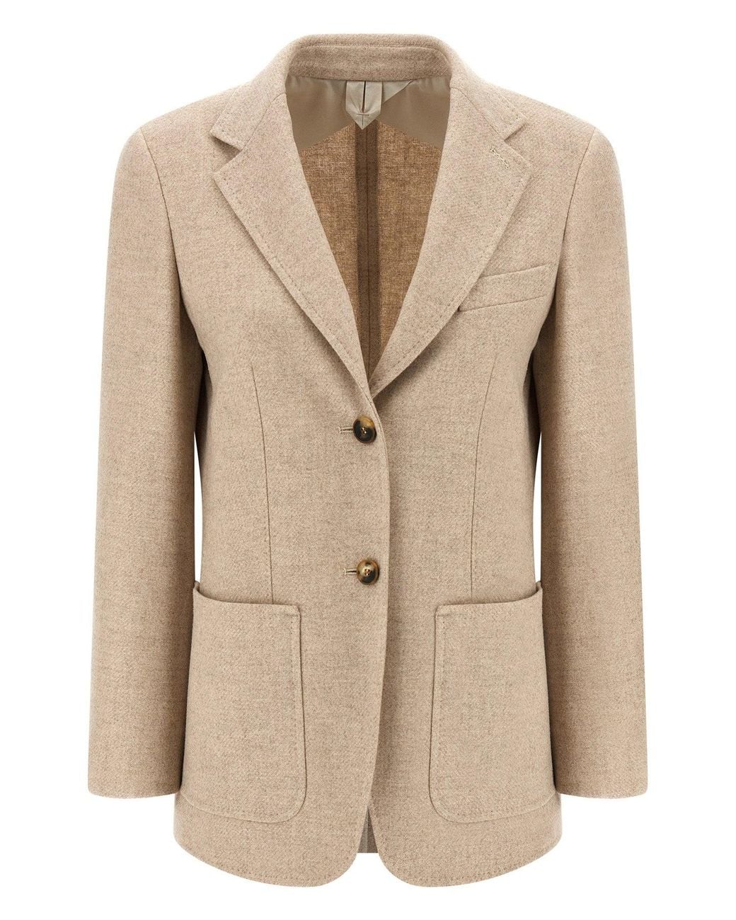 Max Mara Natural 'Caraffa' Blazer