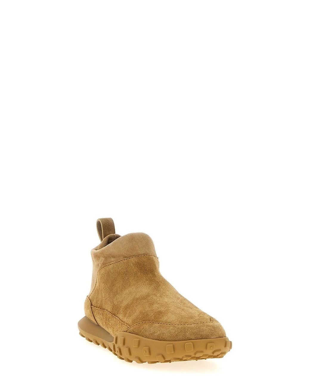 Jil Sander Brown Sneaker 'Suede Slip-On'