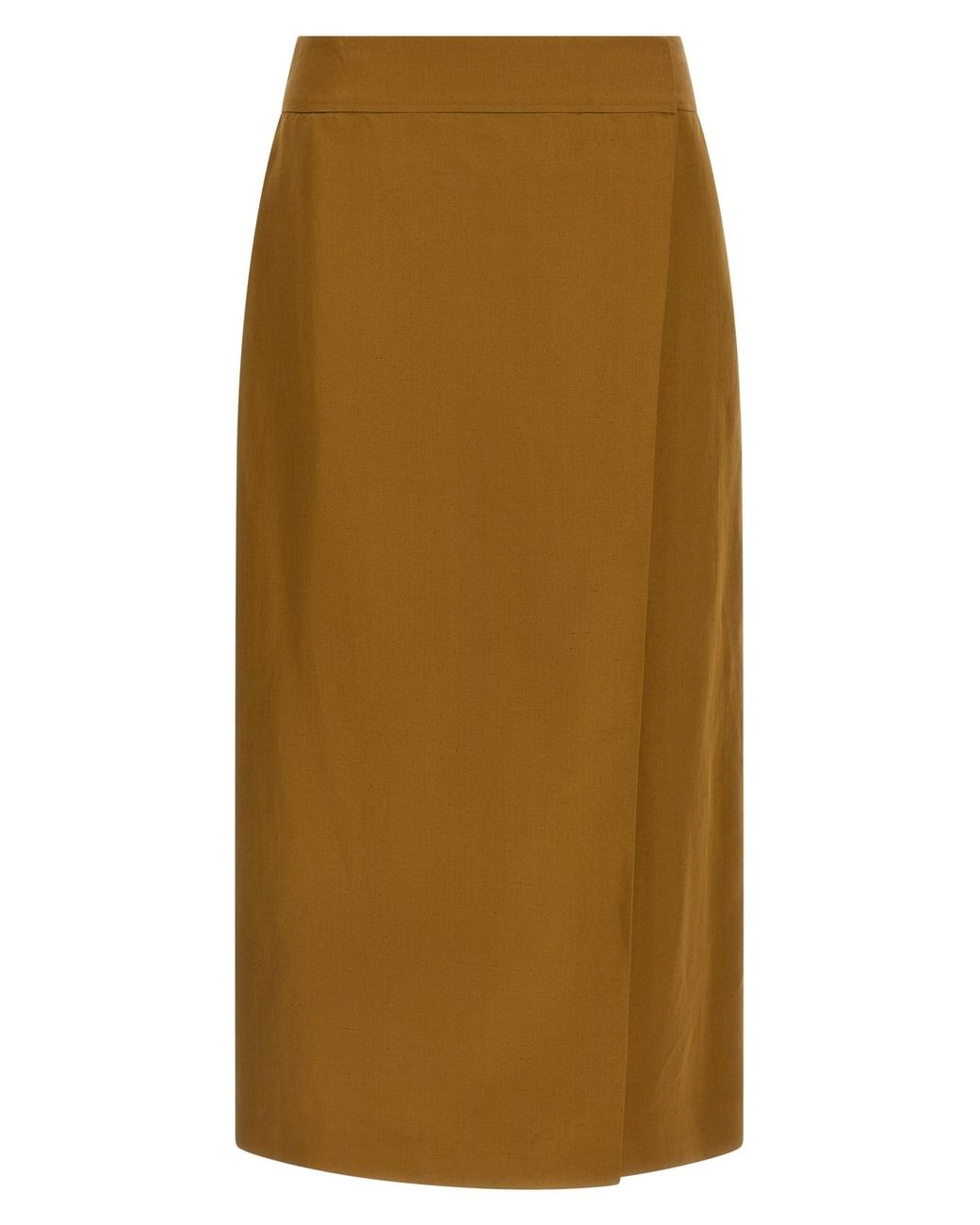 Alberto Biani Natural Wrap Skirt