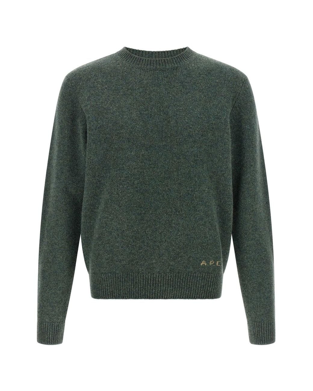 A.P.C. Green A. P.C. 'Edmond' Sweater for men