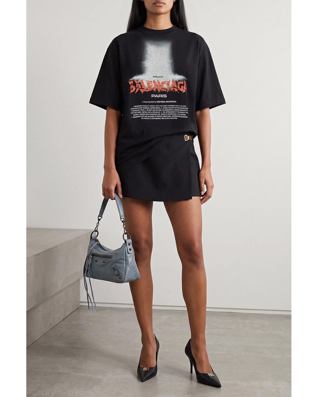 Balenciaga Black 'The Door' T-Shirt
