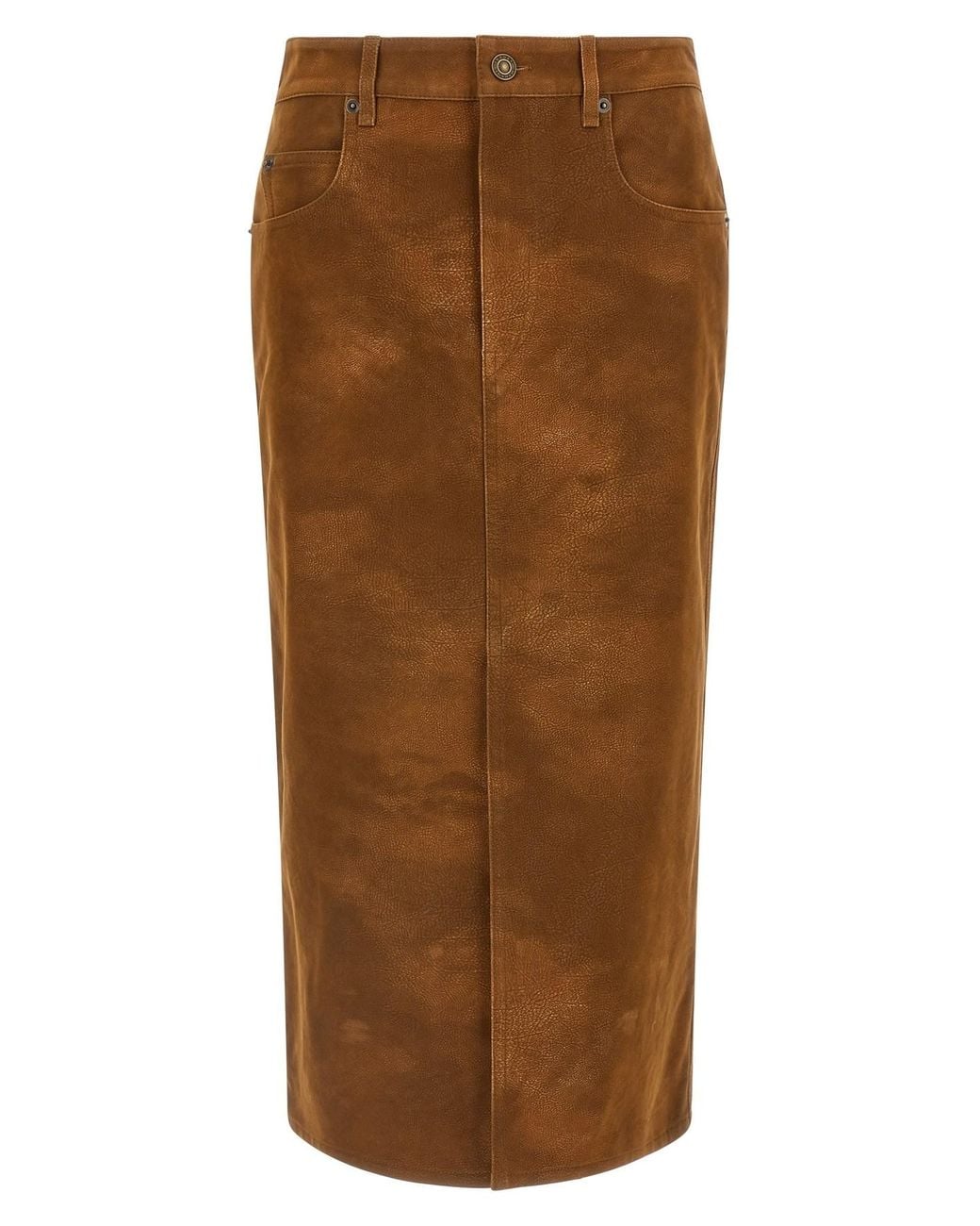 Isabel Marant Brown 'bisane' Skirt