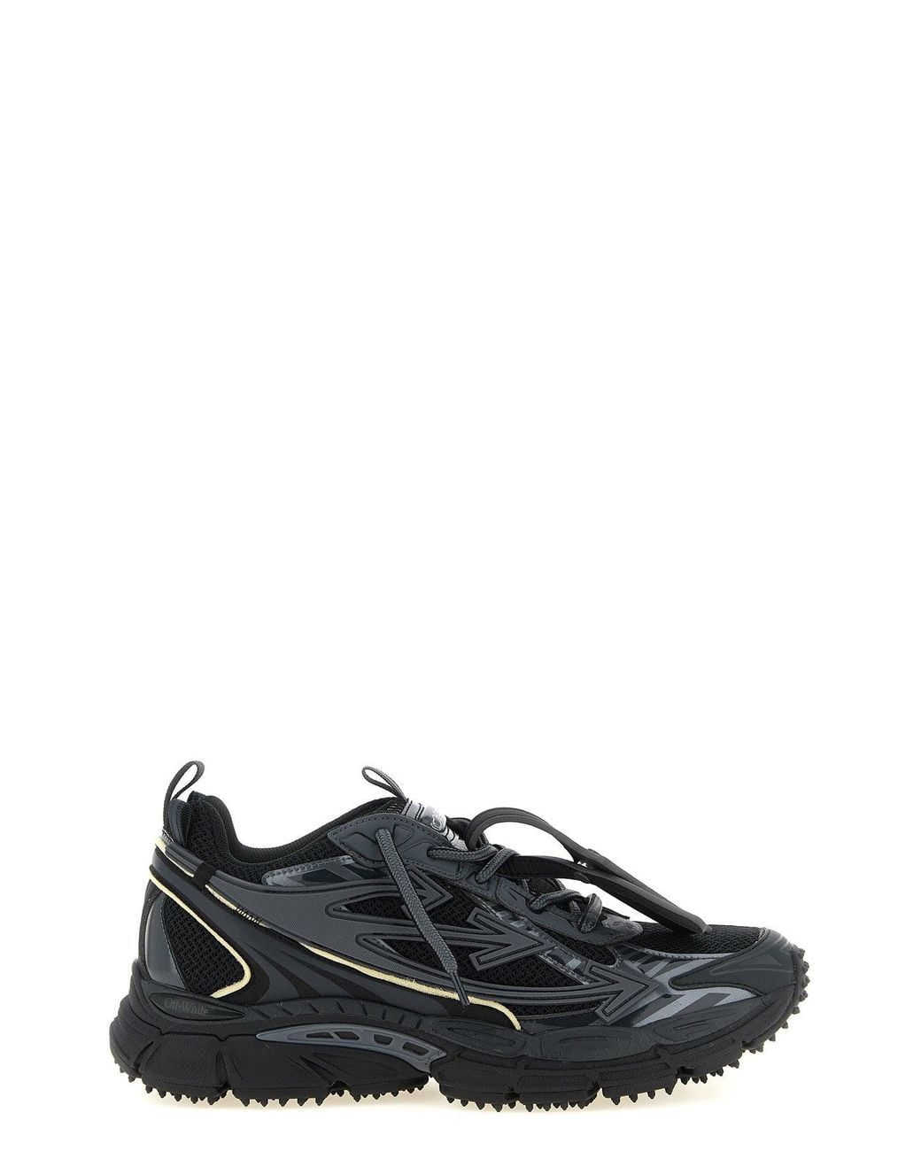 Off-White c/o Virgil Abloh Black 'Be Right Back' Sneakers for men