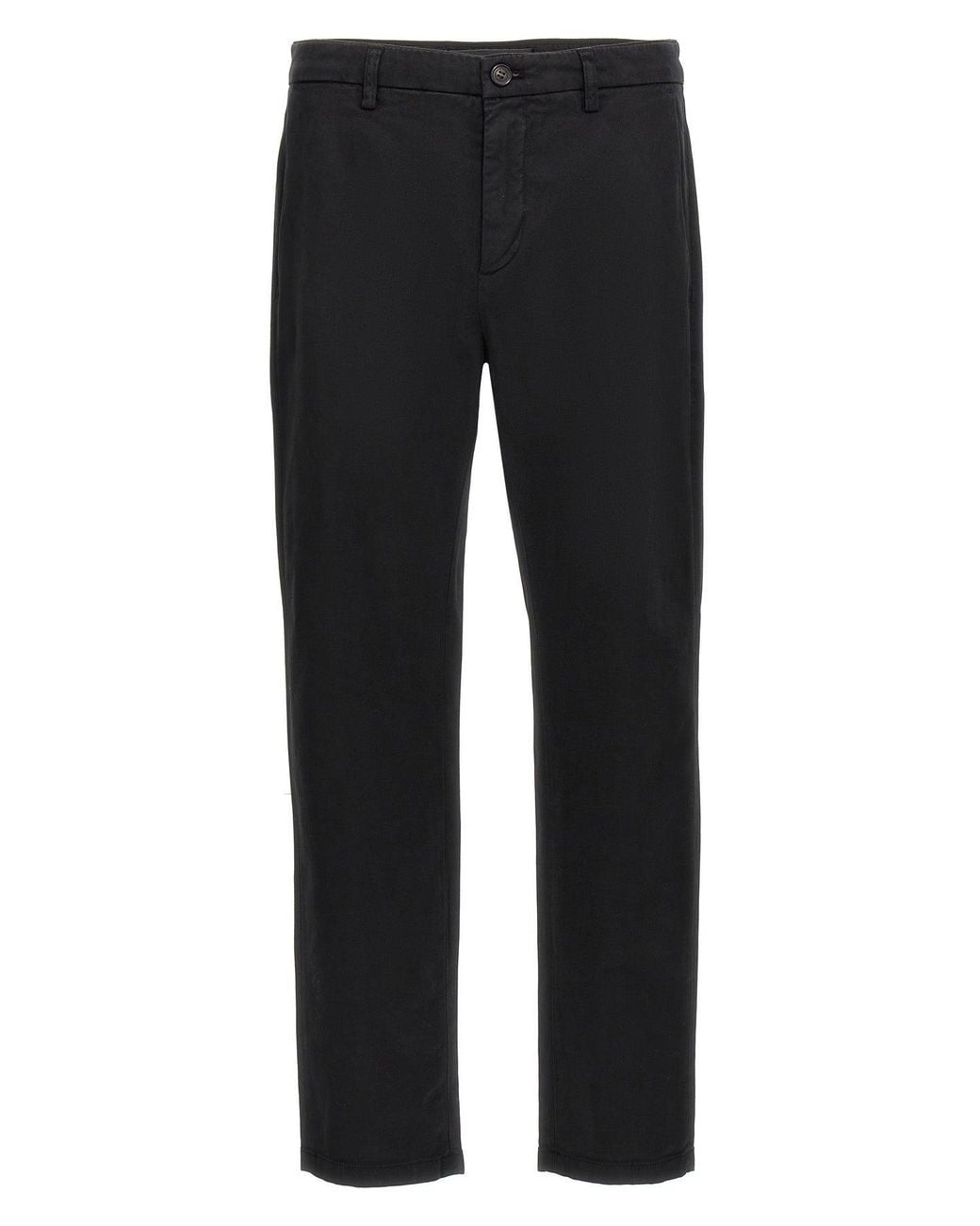 Department 5 Black 'Prince' Chino Trousers for men