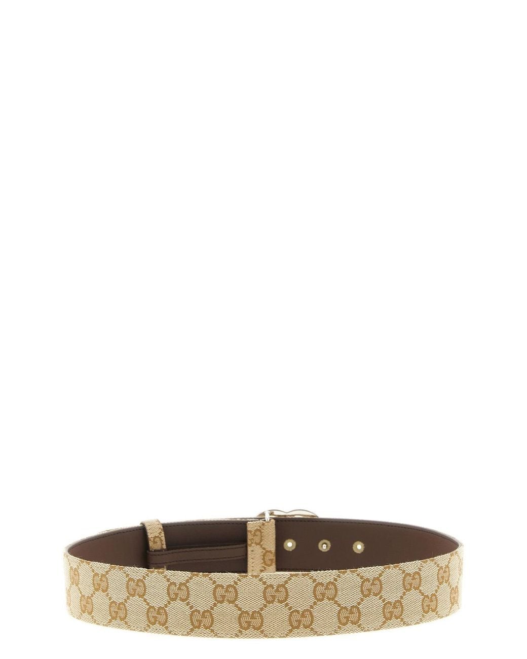 Gucci Natural 'Marmont' Belt
