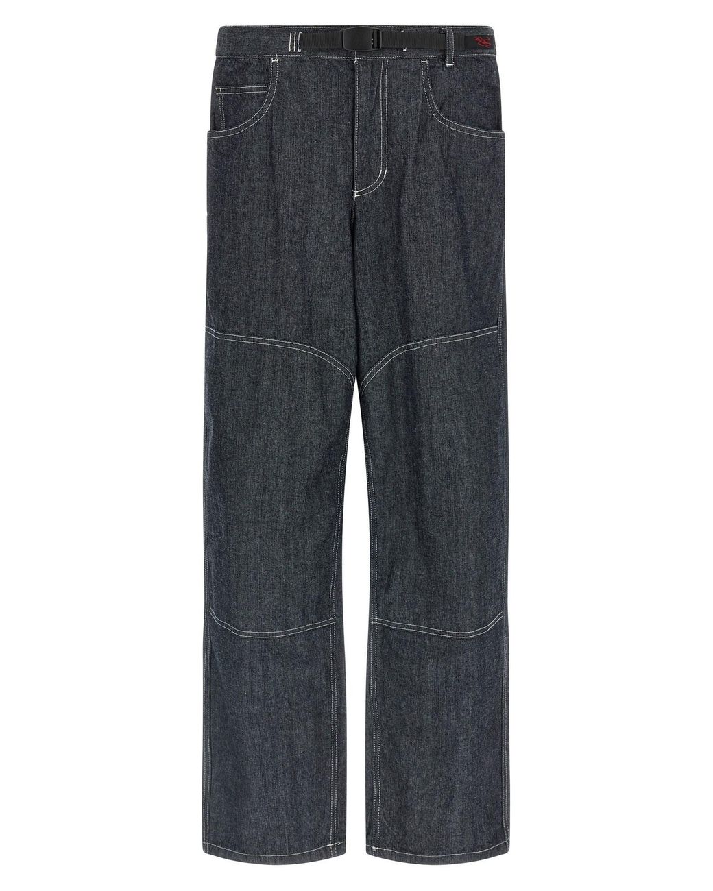 Gramicci Gray 'japanese Chambray Double Knee' Jeans for men