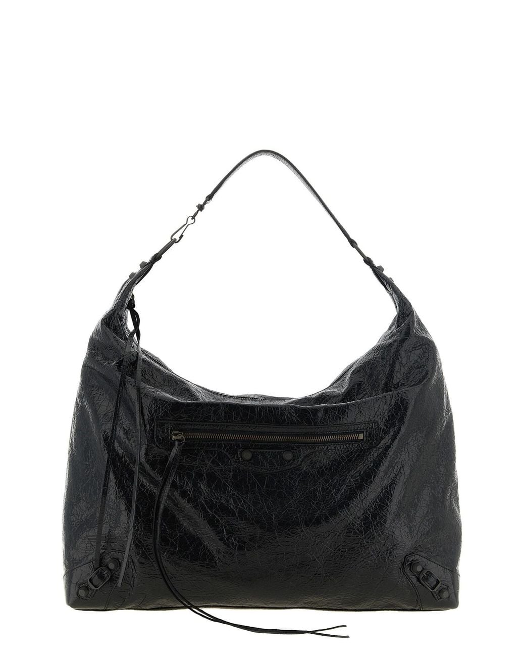 Balenciaga Black 'Hobo Le City' Large Shoulder Bag