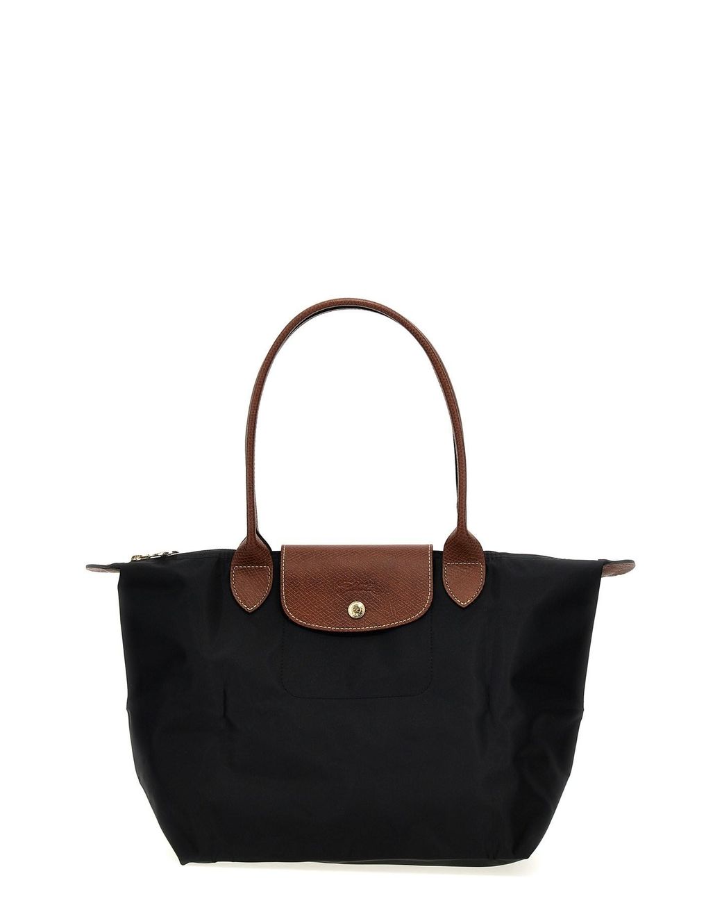 Longchamp Black 'm Le Pliage Original' Shoulder Bag