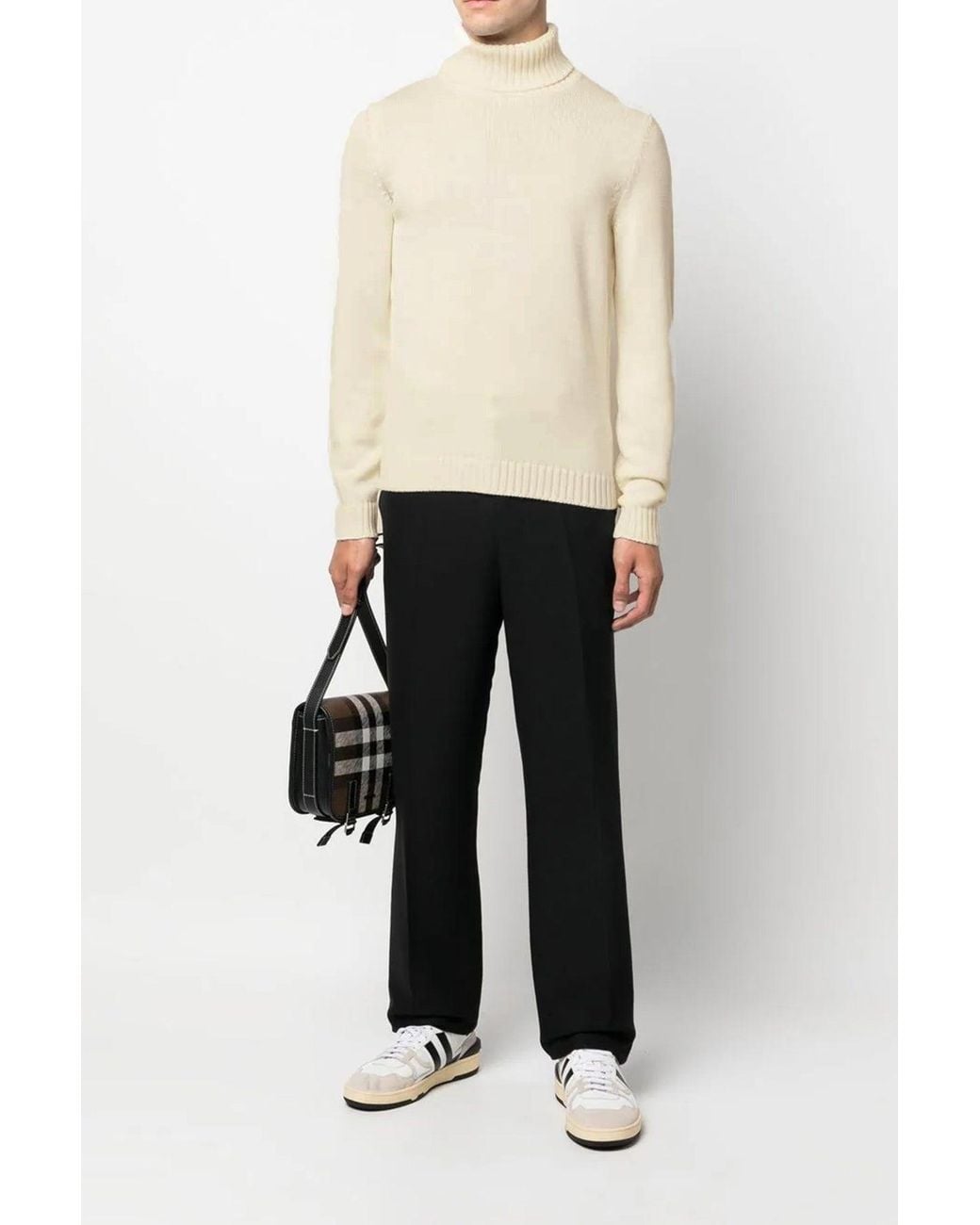 Zanone White 'Dolce Vita' Sweater for men