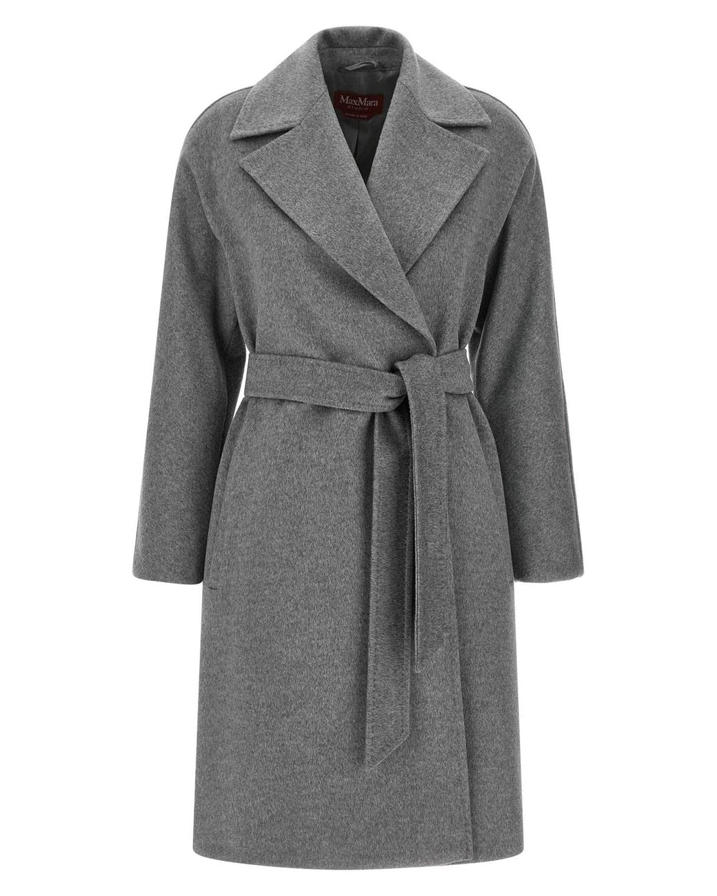 Max Mara Gray 'ravenna' Coat