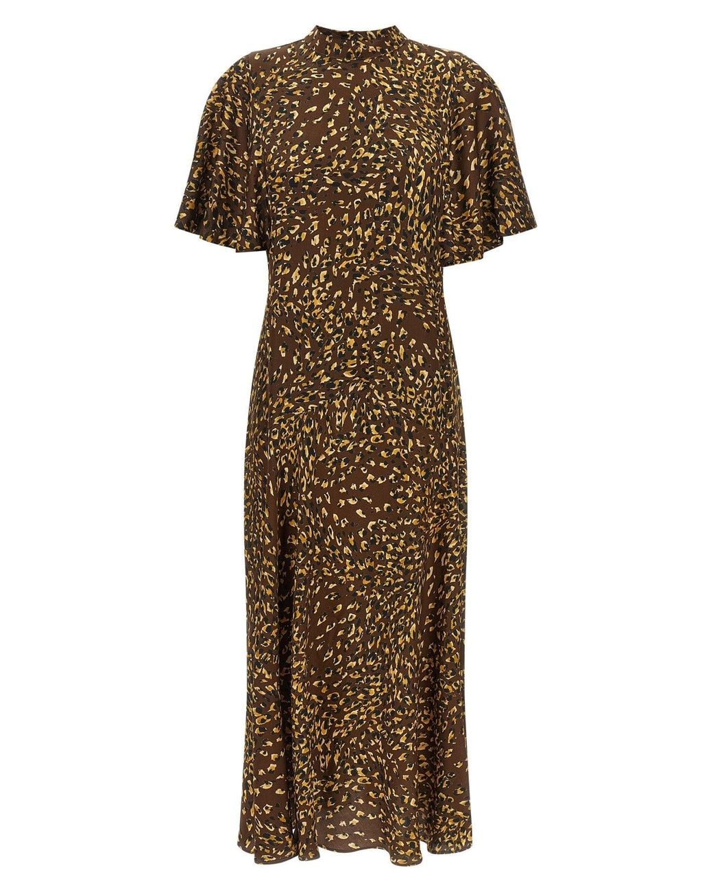 Twinset Natural Animal Print Dress