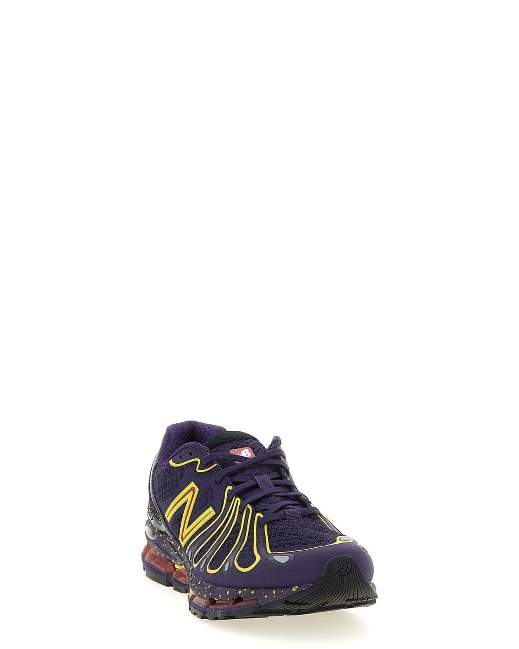 New Balance Purple 1890 Sneaker With Contrast Details