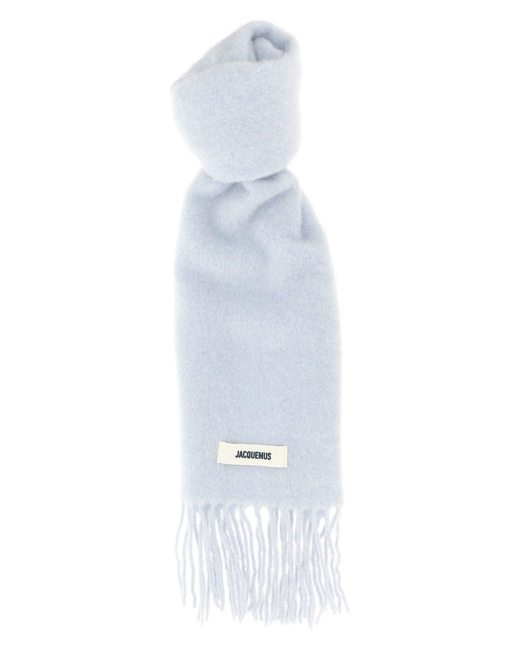 Jacquemus White Scarf 'L'Echarpe Carro' for men