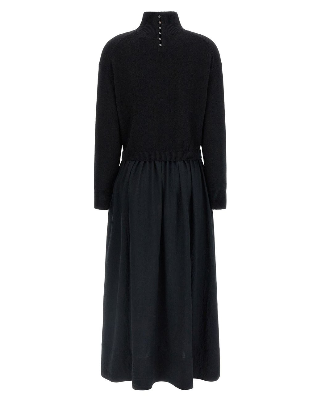 Polo Ralph Lauren Black High-Neck Dress