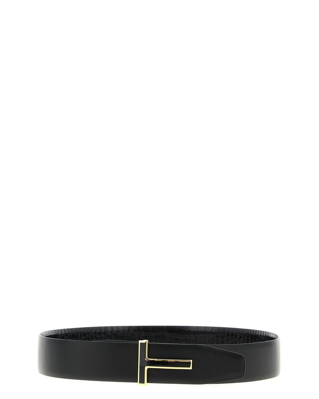 Tom Ford Black Belt for men