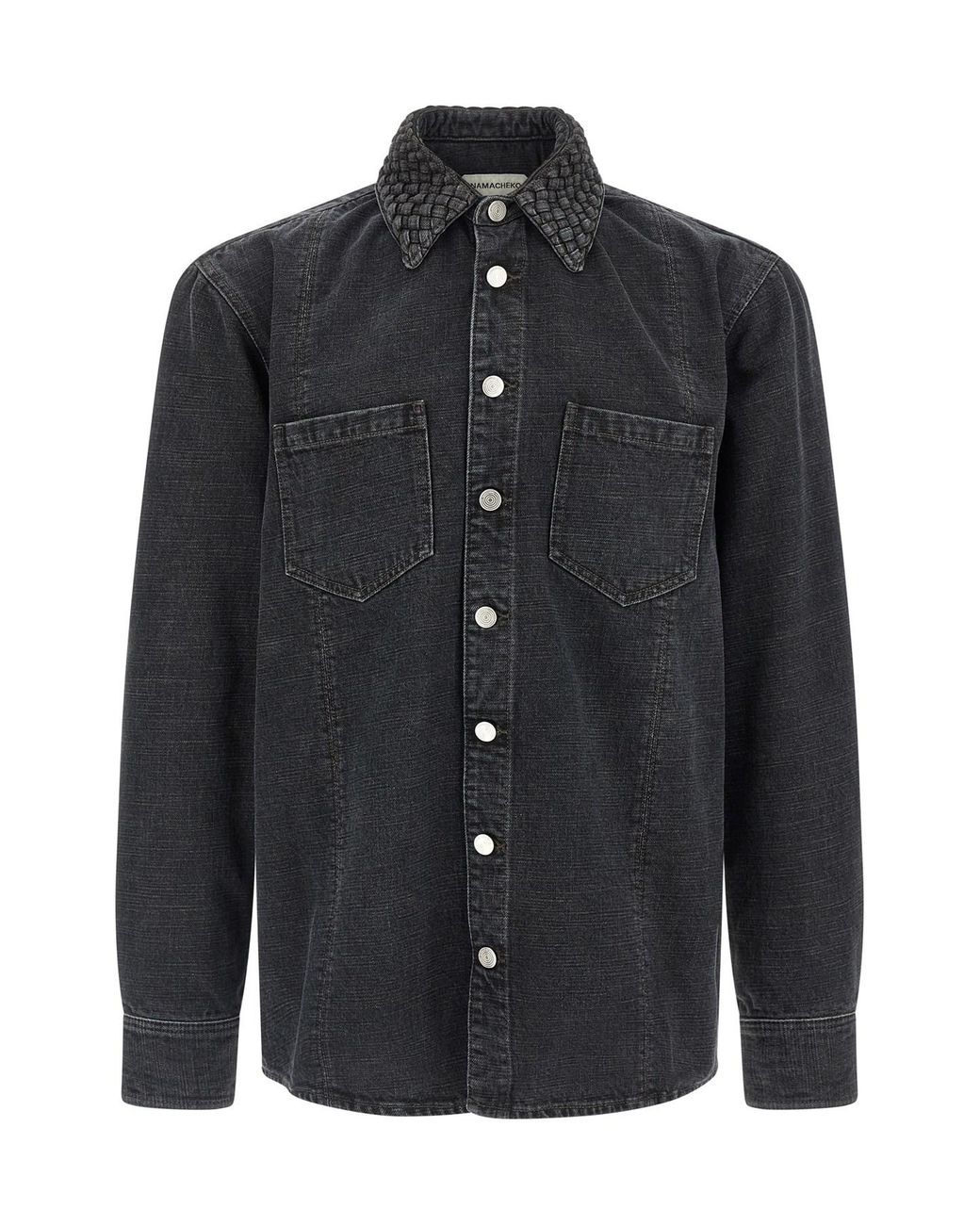 NAMACHEKO Black 'gervis Braided' Shirt for men