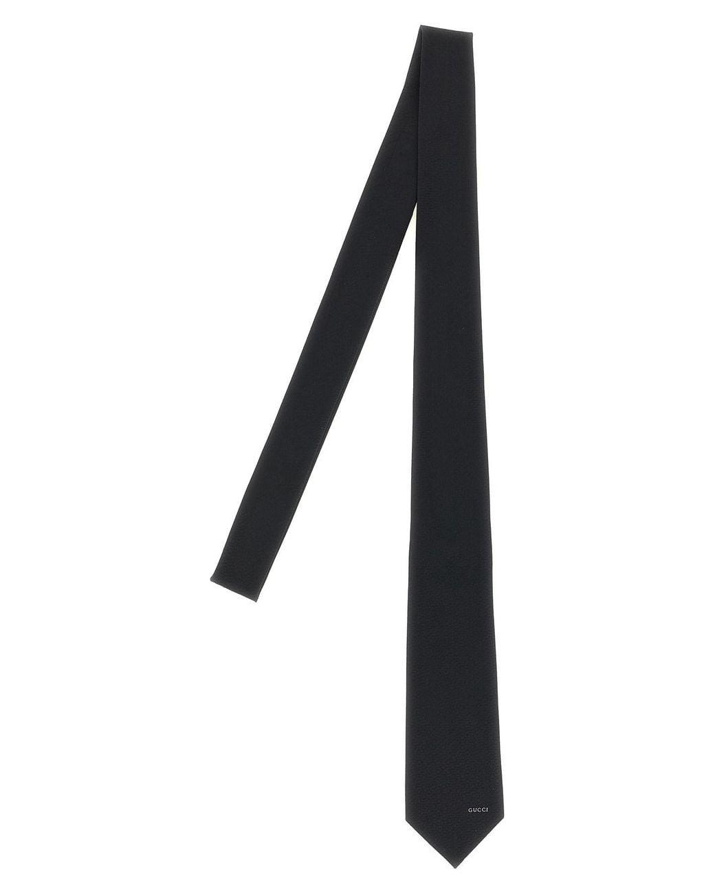 Gucci Black 'morsetto ' Tie for men